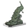 Image 3 : Animal Edition Peacock Bronze Sculpture