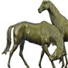 Image 4 : Horses in Love Bronze Statue