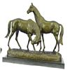 Image 7 : Horses in Love Bronze Statue