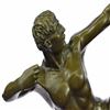 Image 2 : Powerful Man With Bow Bronze Sculpture