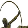 Image 4 : Powerful Man With Bow Bronze Sculpture