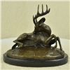 Image 1 : Trophy Antelope Buck Bronze Sculpture