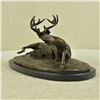 Image 3 : Trophy Antelope Buck Bronze Sculpture