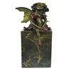 Image 1 : Butterfly Girl Angel Bronze Sculpture