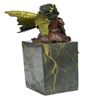Image 8 : Butterfly Girl Angel Bronze Sculpture