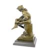 Image 8 : Beautiful Bronze Statue on Marble Base Sculpture