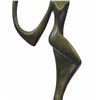 Image 7 : Abstract Dancer Bronze Sculpture on Marble Base Statue