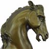 Image 4 : Monkey Sit on Horse Bronze Statue