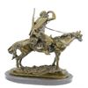 Image 7 : Morrocan Arab Man on Horse Hunter Statue