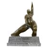 Image 1 : Chubby Woman Bronze Sculpture
