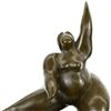Image 2 : Chubby Woman Bronze Sculpture
