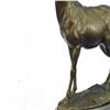 Image 6 : Hunting Male Deer Bronze Sculpture