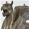 Image 2 : Griffin Bronze Statue with Marble Base