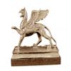 Image 8 : Griffin Bronze Statue with Marble Base