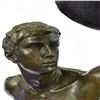 Image 2 : Roman Gladiator Bronze Statue