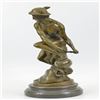 Image 3 : Mercury Bronze Statue on Marble Base Sculpture