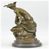 Image 4 : Mercury Bronze Statue on Marble Base Sculpture