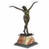 Image 1 : Demeter Belly Dancer Bronze Statue