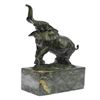 Image 1 : African Elephant Bronze Statue