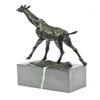 Image 8 : Tall Giraffe Animal Edition Bronze Sculpture