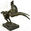 Image 3 : Mustang Horse Bronze Sculpture on Marble Base Statue