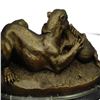Image 8 : Lion Attacking Crocodile Bronze Sculpture