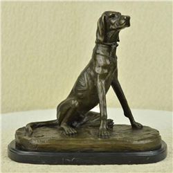 Foxhound Dog Bronze Sculpture