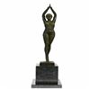 Image 1 : Bronze on Marble Base Dancer Figurine