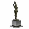 Image 8 : Bronze on Marble Base Dancer Figurine