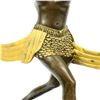 Image 8 : Dancer Bronze Figurine on Marble Base Statue