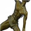 Image 7 : Powerful Man With Bow Bronze Statue