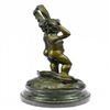 Image 4 : Cherubs Bronze Sculpture on Marble Base Figurine
