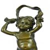 Image 6 : Cherubs Bronze Sculpture on Marble Base Figurine
