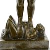 Image 7 : Abstract Mother Father Child Bronze Sculpture