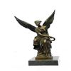 Image 1 : Beautiful Angel sits on Celestial Throne Bronze Sculpture