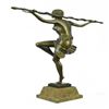 Image 2 : Dancer With Thymus Bronze Statue