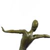 Image 6 : Dancer Bronze on Marble Base Sculpture