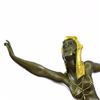 Image 6 : Bronze Dancer Statue on Marble Base Figurine