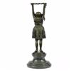 Image 7 : Egyptian Dancer Bronze Figurine