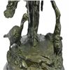 Image 7 : Indian Native American With Deer Bronze Sculpture