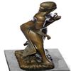 Image 7 : Female Dancer Bronze Figurine