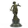 Image 1 : Roman Greek Warrior Bronze Statue