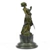 Image 2 : Roman Greek Warrior Bronze Statue