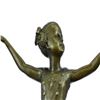 Image 6 : Classy Girl Ballerina Bronze Statue on Marble Base Sculpture