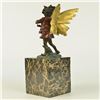 Image 7 : Angel Fairy Red Patins Bronze Statue
