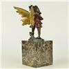 Image 8 : Angel Fairy Red Patins Bronze Statue
