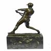 Image 3 : Baseball Player Bronze Sculpture