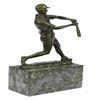 Image 9 : Baseball Player Bronze Sculpture