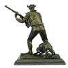 Image 7 : Western Cowboy With Gun Rodeo Bronco Rider Bronze Sculpture