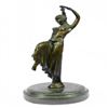 Image 1 : Flow Dancer Bronze on Marble Base Figurine